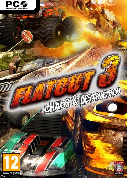 FlatOut 3: Chaos & Destruction Скачать Игру Бесплатно, Флетаут 3.